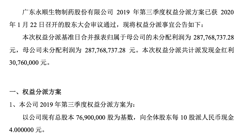 永顺生物分红.png