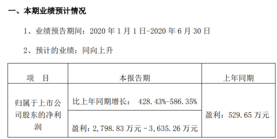 丝路视觉2020年半年度预计盈利2798.83万元–3635.26万元