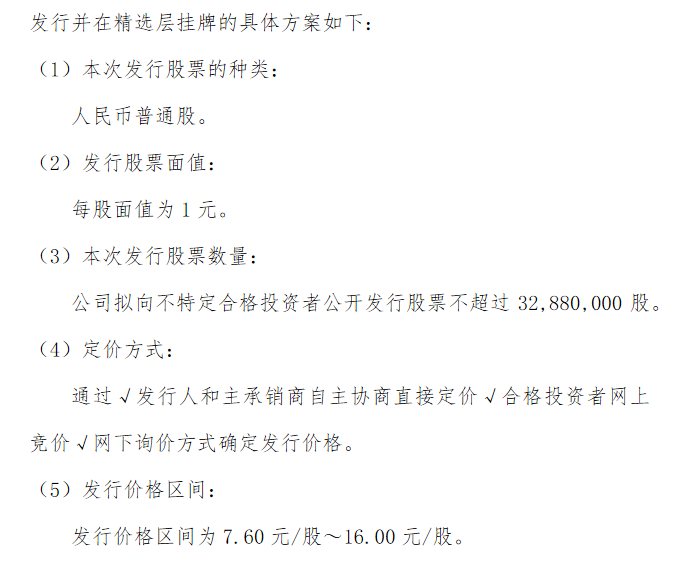 天晟股份精选层拟发行方案.png